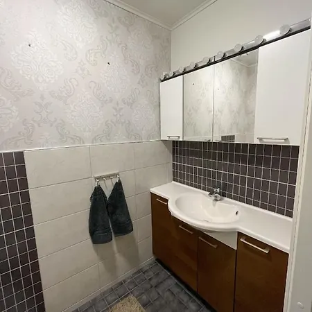 Apartment Rauhallinen Ilmastoitu Paritalo, Sauna, Terassi, Autokatos Lehmonaho