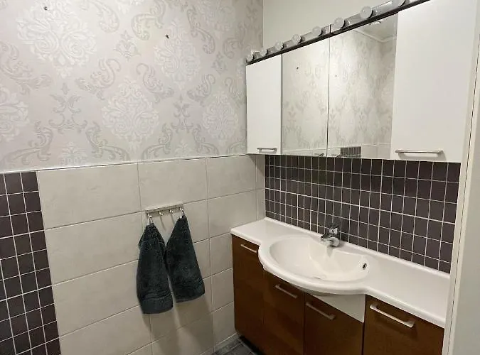 Lägenhet Rauhallinen Ilmastoitu Paritalo, Sauna, Terassi, Autokatos Lehmonaho